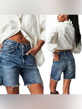 NWT EDWIN Cai Jean Shorts Size 27
Denim 7"